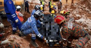 Excavator driver burief in Raub quarry rockfall found dead