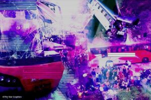 Express bus carrying 15 overturns in Kuala Krai