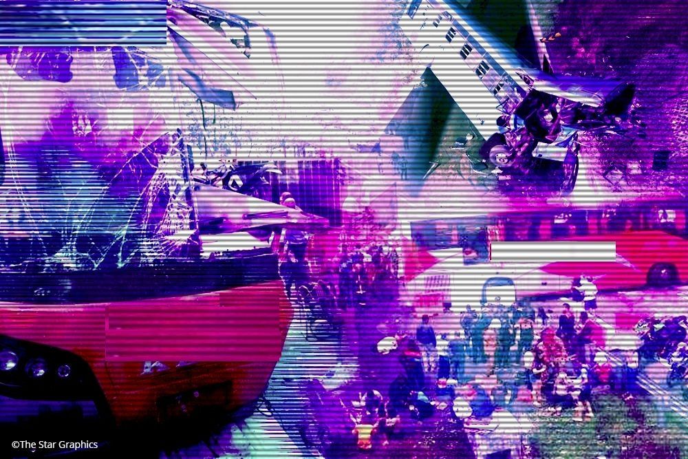 Express bus carrying 15 overturns in Kuala Krai