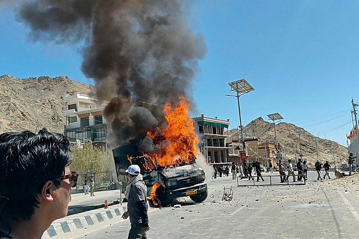 Five killed in Ladakh autonomy protests as police clash with demonstrators