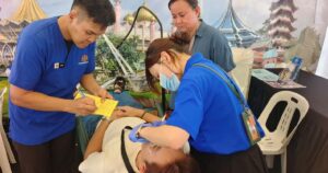Free dental check-up draws crowds at Sarawak KJH