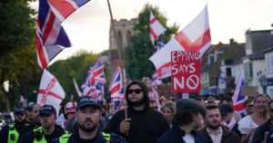 Fresh protests outside UK hotels housing asylum seekers