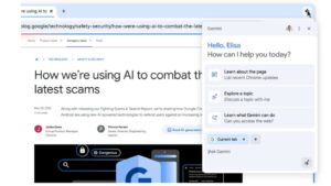 Gemini Kini Diintegrasikan Pada Chrome -Lakukan Rumusan, Saranan dan Penukaran Kata Laluan