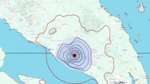 Gempa bumi lemah di Batu Pahat
