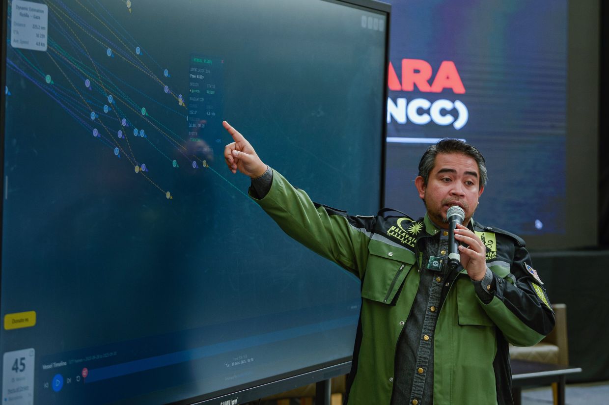 Global Sumud flotilla expected to enter red zone tomorrow