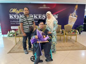 Graduan OKU mahu bergelar jurutera perisian