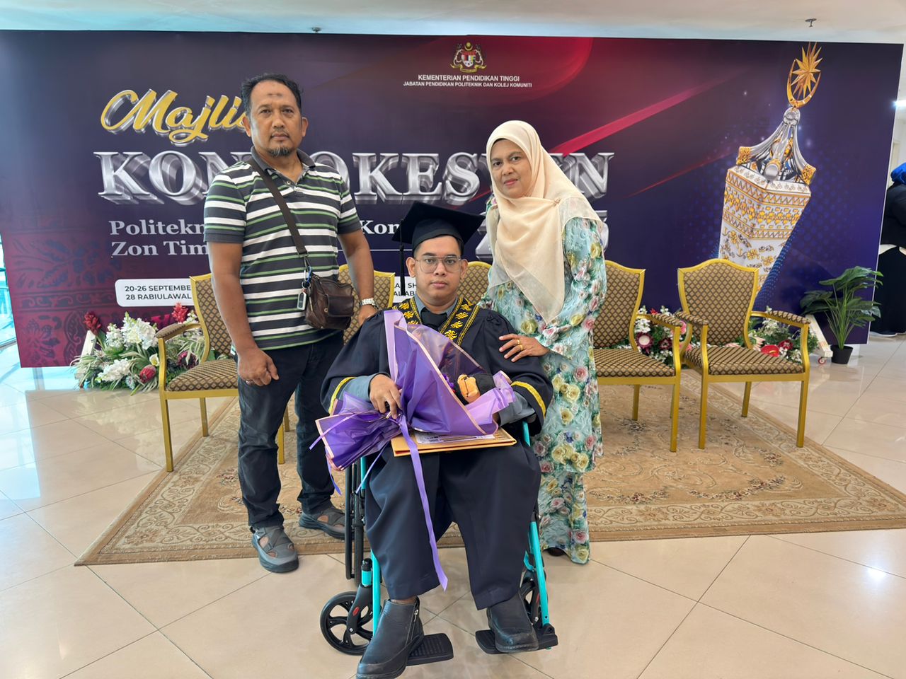 Graduan OKU mahu bergelar jurutera perisian