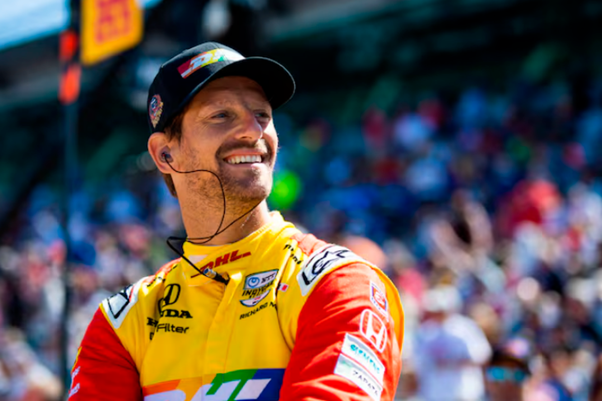 Grosjean emotional in F1 return after 2020 Bahrain fireball crash