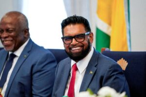 Guyana's Irfaan Ali is sworn in for the second time as president