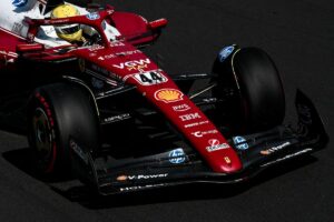 Hamilton leads Ferrari one-two in Monza practice session
