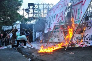 Indonesia police use tear gas near campuses amid escalating protests