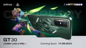 Infinix GT 30 Bakal Dilancarkan Di Malaysia 11 September 2025