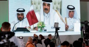 Israel attack aimed to halt Gaza talks, Qatar emir tells emergency summit