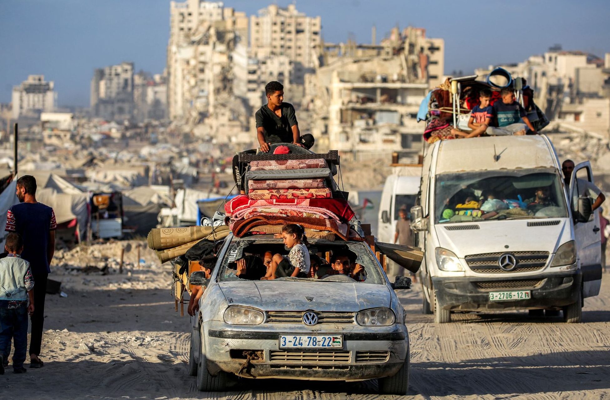 Israel buka laluan sementara untuk penduduk keluar dari Gaza City