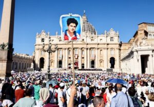 Italian teen made first millennial Catholic saint at youthful Vatican event