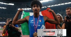 Italy's Furlani, 20, leaps to world long jump gold