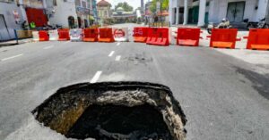 Jalan Burma sinkhole linked to IWK sewage pipe leak- MBPP