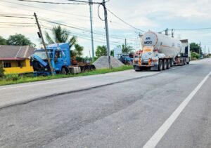 Jalan mendap bahayakan pengguna