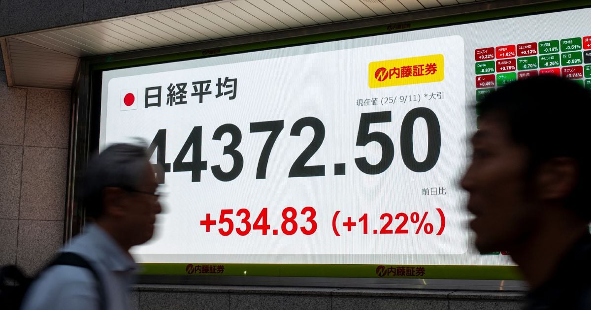 Japan's Nikkei hits record high as tech stocks track Wall Street gains