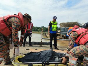 Jasad lelaki jatuh Sungai Batang Rajang ditemukan terapung
