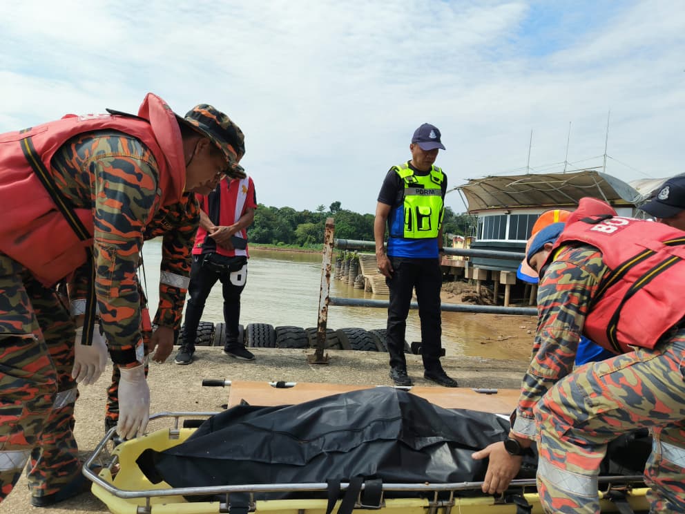 Jasad lelaki jatuh Sungai Batang Rajang ditemukan terapung