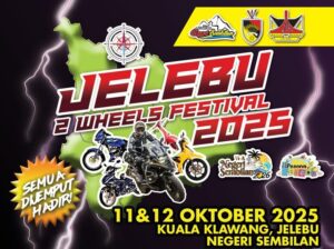 Jelebu 2 Wheels Festival 2025 Gegar Kuala Klawang Oktober Ini