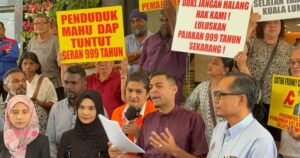 Jinjang Selatan, Kg Sungai Baru folk submit memos to DBKL