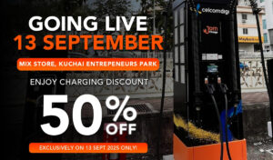 JomCharge Kuchai Lama Mix Store: Get 50% discount on charging fee