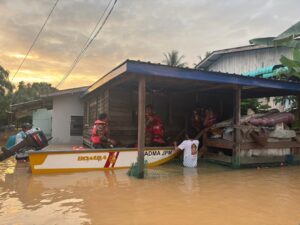 Jumlah mangsa banjir di Sabah meningkat, 3,193 orang masih terjejas