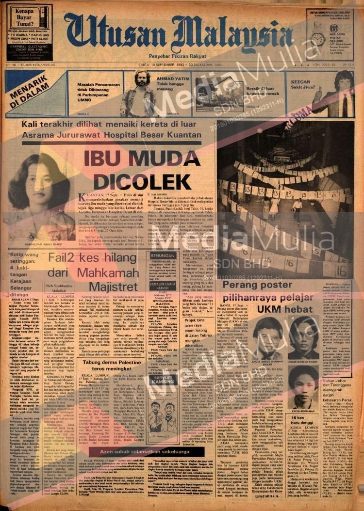 Jururawat Hopital Besar Kuantan diculik