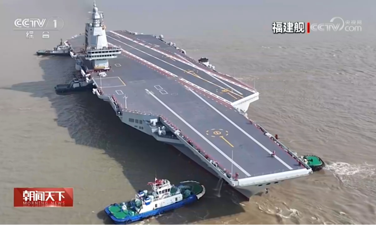 Kapal pengangkut Fujian milik tentera China bakal ‘gerunkan’ AS