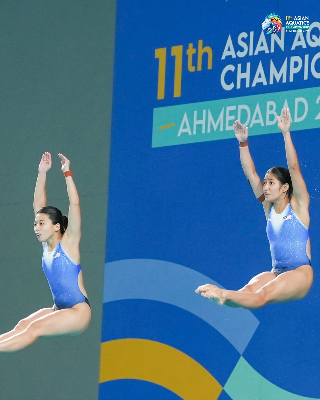 Kejohanan Asia: Kem terjun tambah dua perak