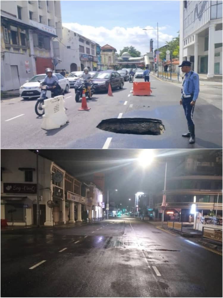 Kerja pembaikan lubang benam siap awal berbanding jangkaan