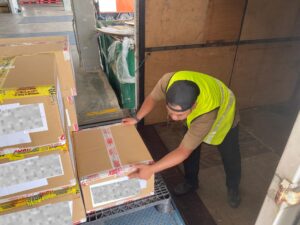 Kilang jimat kos, lori tanggung azab