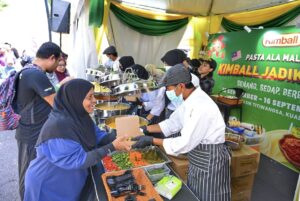 Kimball pasta with local twist a hit at Malaysia Cultural Festival