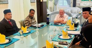 King briefed on recent earthquakes impacting Segamat district