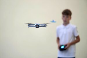 Lithuania teaches children to fly drones on border with Russia