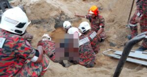 Man buried alive during excavation work in Perak