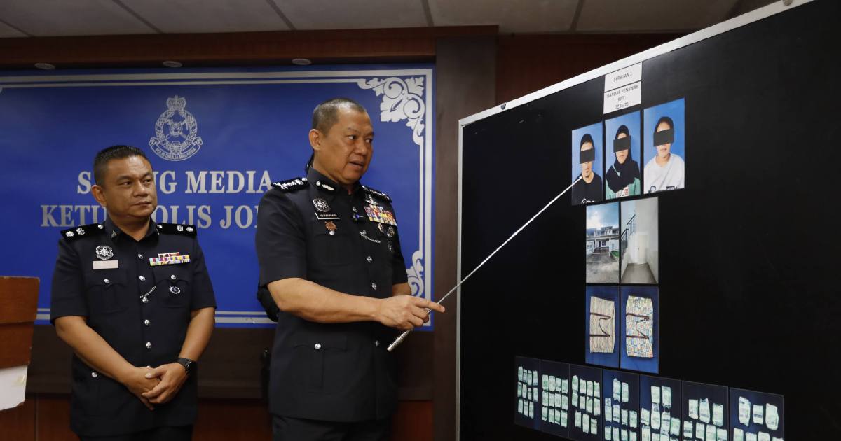 Man, his wife and girlfriend nabbed as police seize RM3mil in syabu