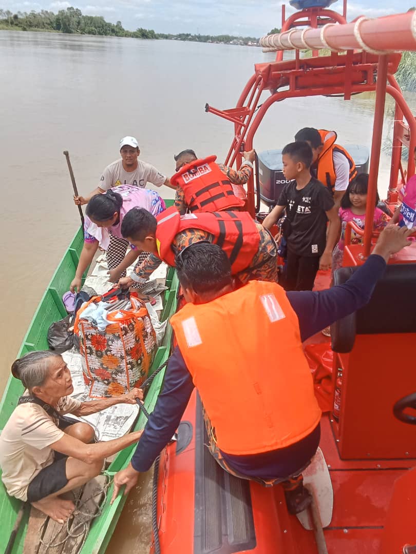 Marudi mula banjir, sebuah PPS dibuka