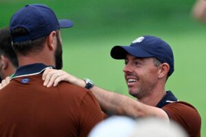 McIlroy faces Scheffler in Ryder Cup singles as Europe leads 11.5-4.5