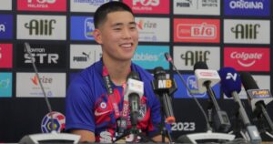 Midfield opening for Hong Wan following Hevel's withdrawal