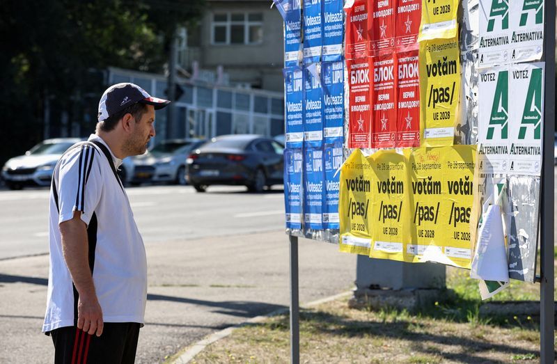 Moldovans vote in high-stakes parliamentary election
