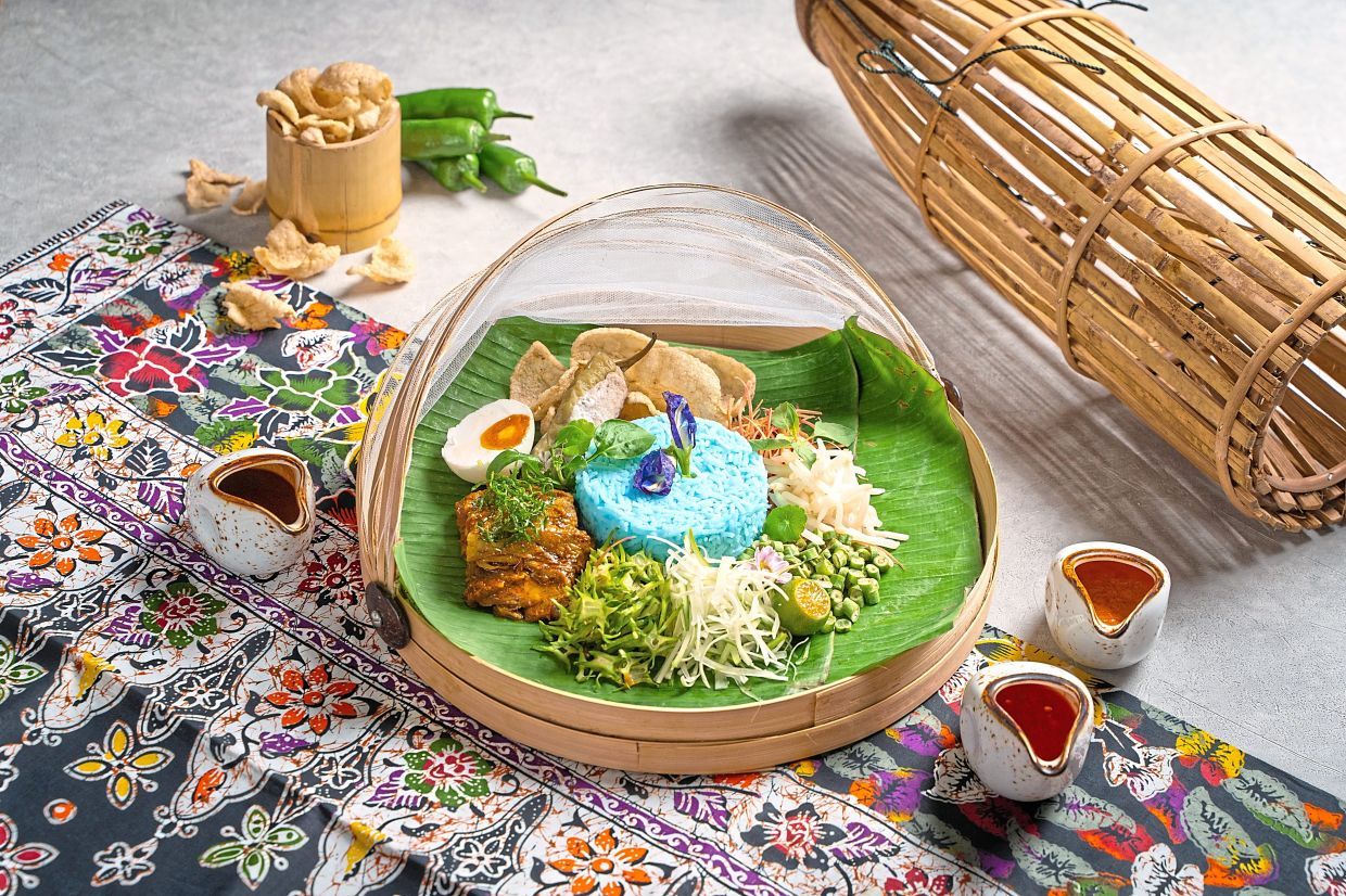 Nasi kerabu, budu, among 213 dishes recognised as national heritage