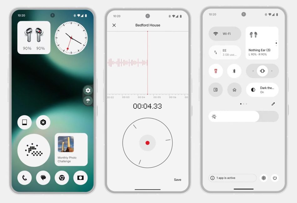 Nothing OS 4.0 Diumumkan Dengan Antaramuka Lebih Minimalis Dan Mod Gelap Baharu