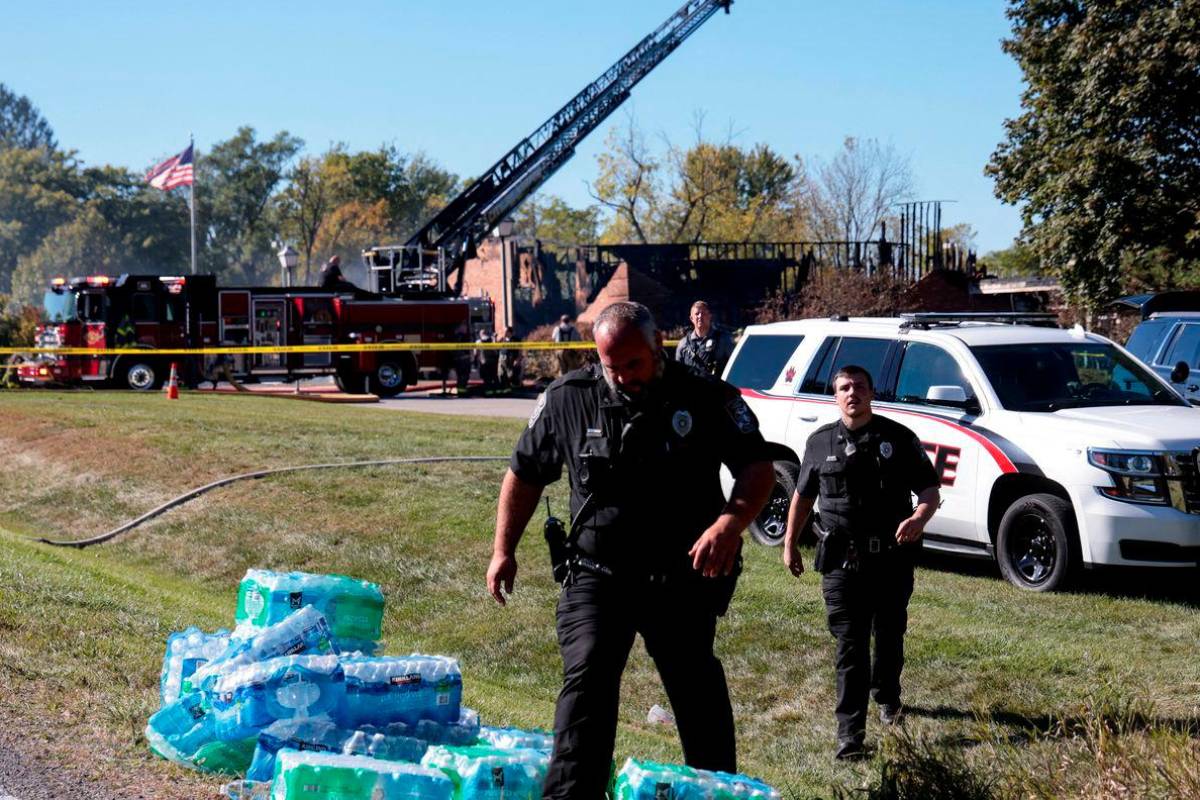 One dead after Michigan Mormon church shooting and arson attack