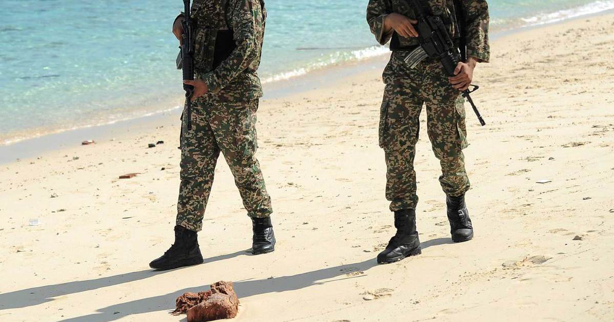 One soldier believed drowned during Pulau Mataking op, search continues for second