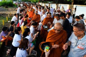 Over 160 monks gather for National Day blessings ceremony in Penang