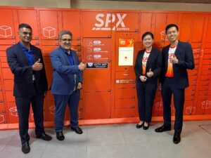 Prasarana PRIDE SPX Express LRT station lockers