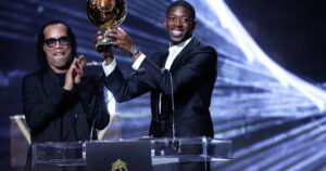 PSG star Ousmane Dembele wins men’s Ballon d’Or